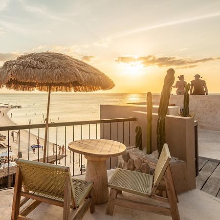 Awa Holbox Hotel Boutique - Beach Front Buitenkant foto