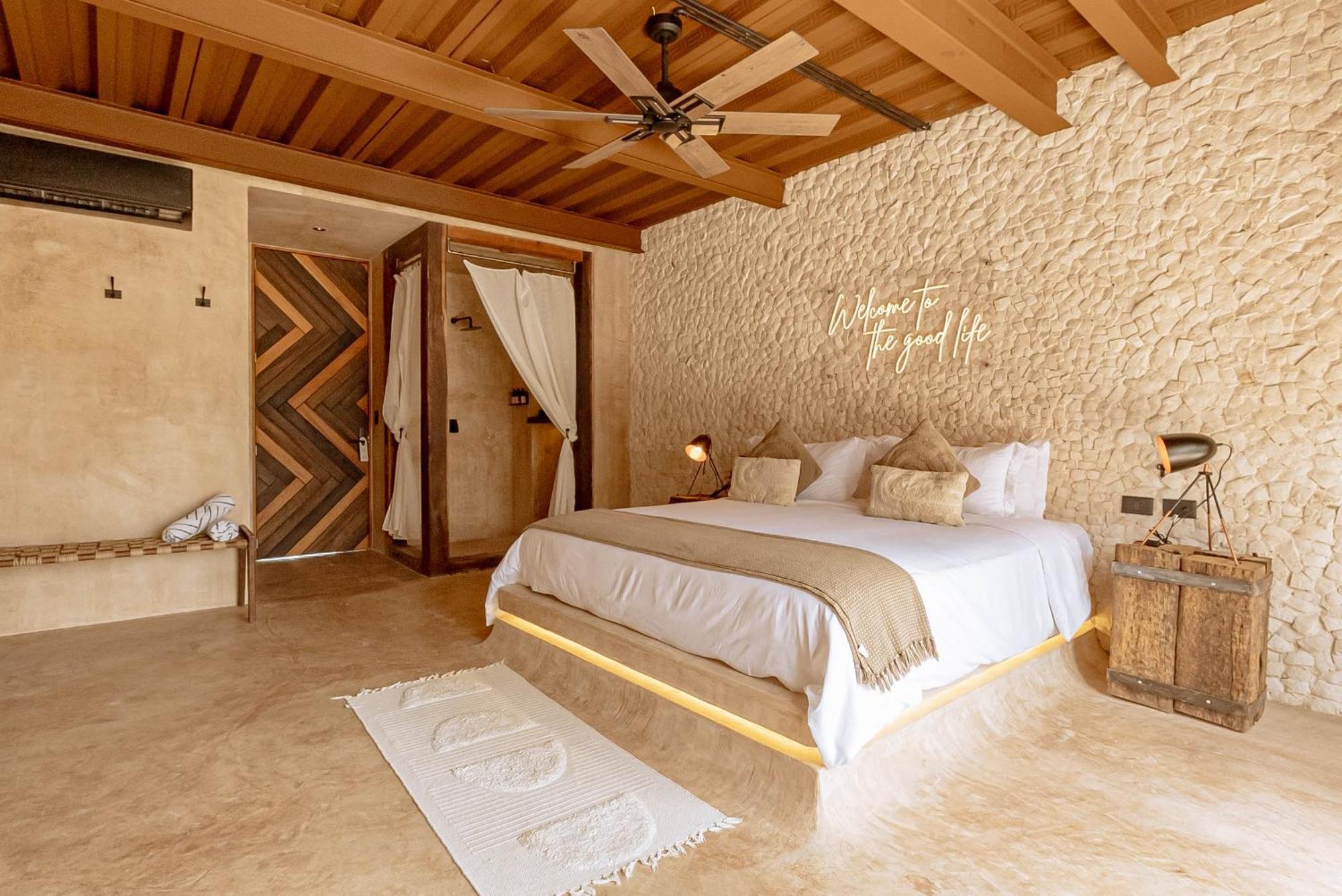 Awa Holbox Hotel Boutique - Beach Front Buitenkant foto