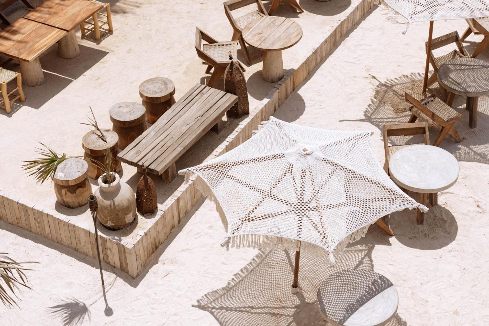 Awa Holbox Hotel Boutique - Beach Front Buitenkant foto