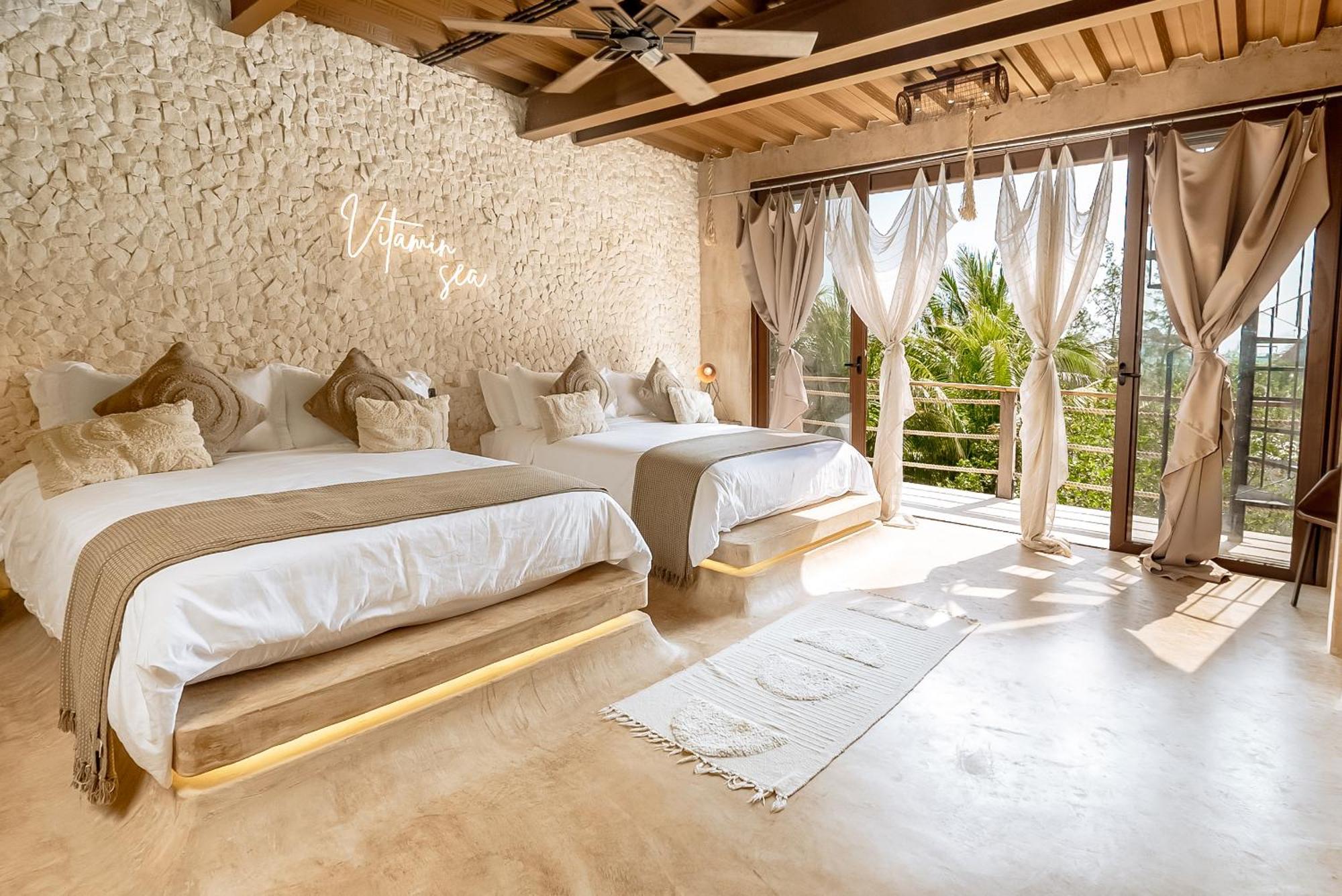 Awa Holbox Hotel Boutique - Beach Front Buitenkant foto