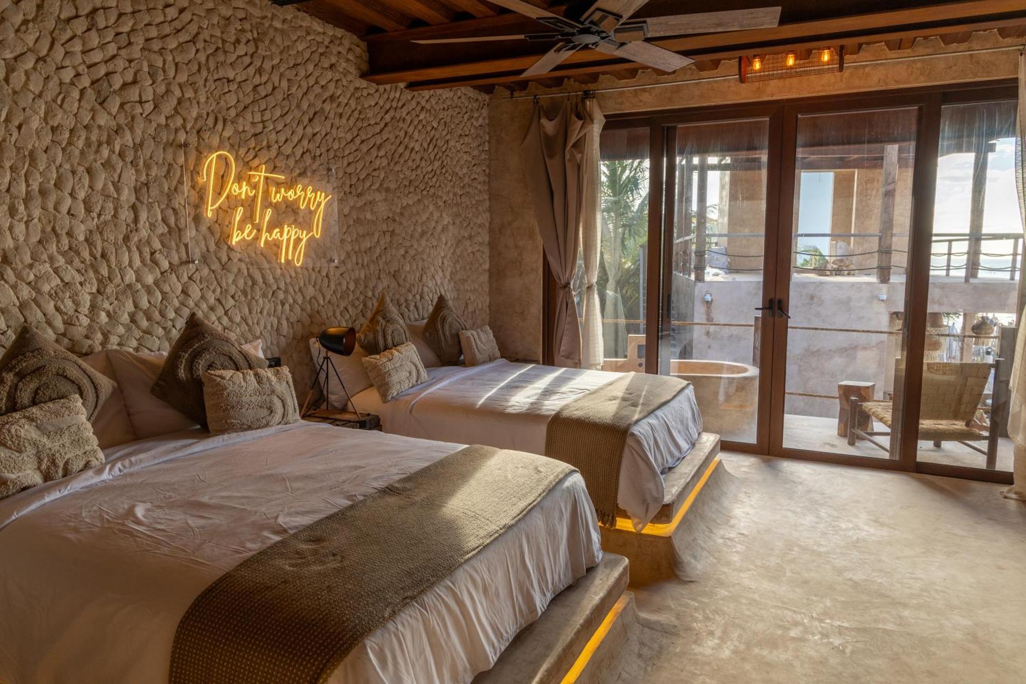 Awa Holbox Hotel Boutique - Beach Front Kamer foto