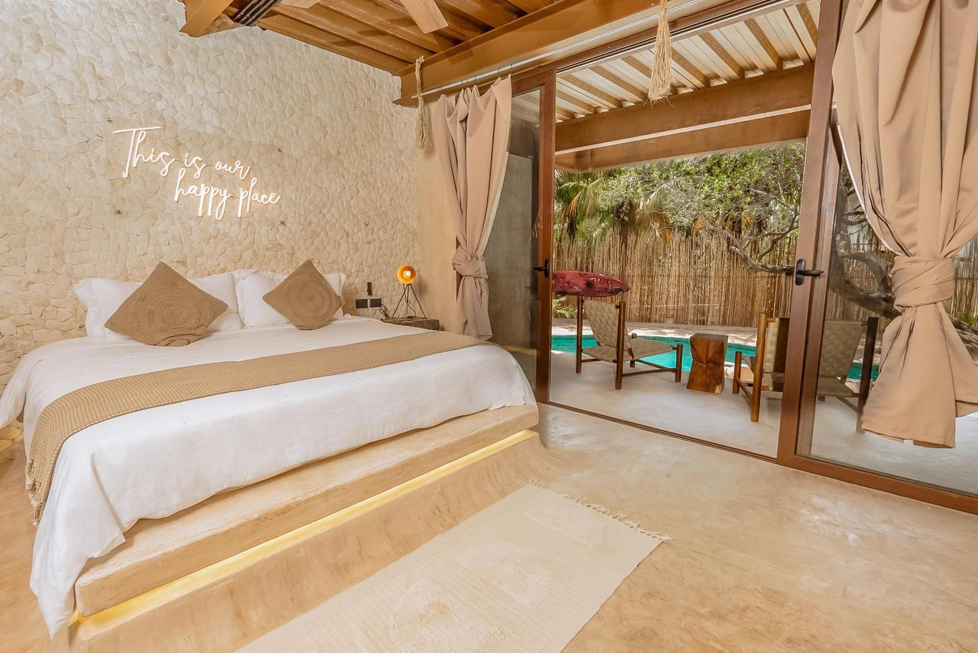 Awa Holbox Hotel Boutique - Beach Front Buitenkant foto