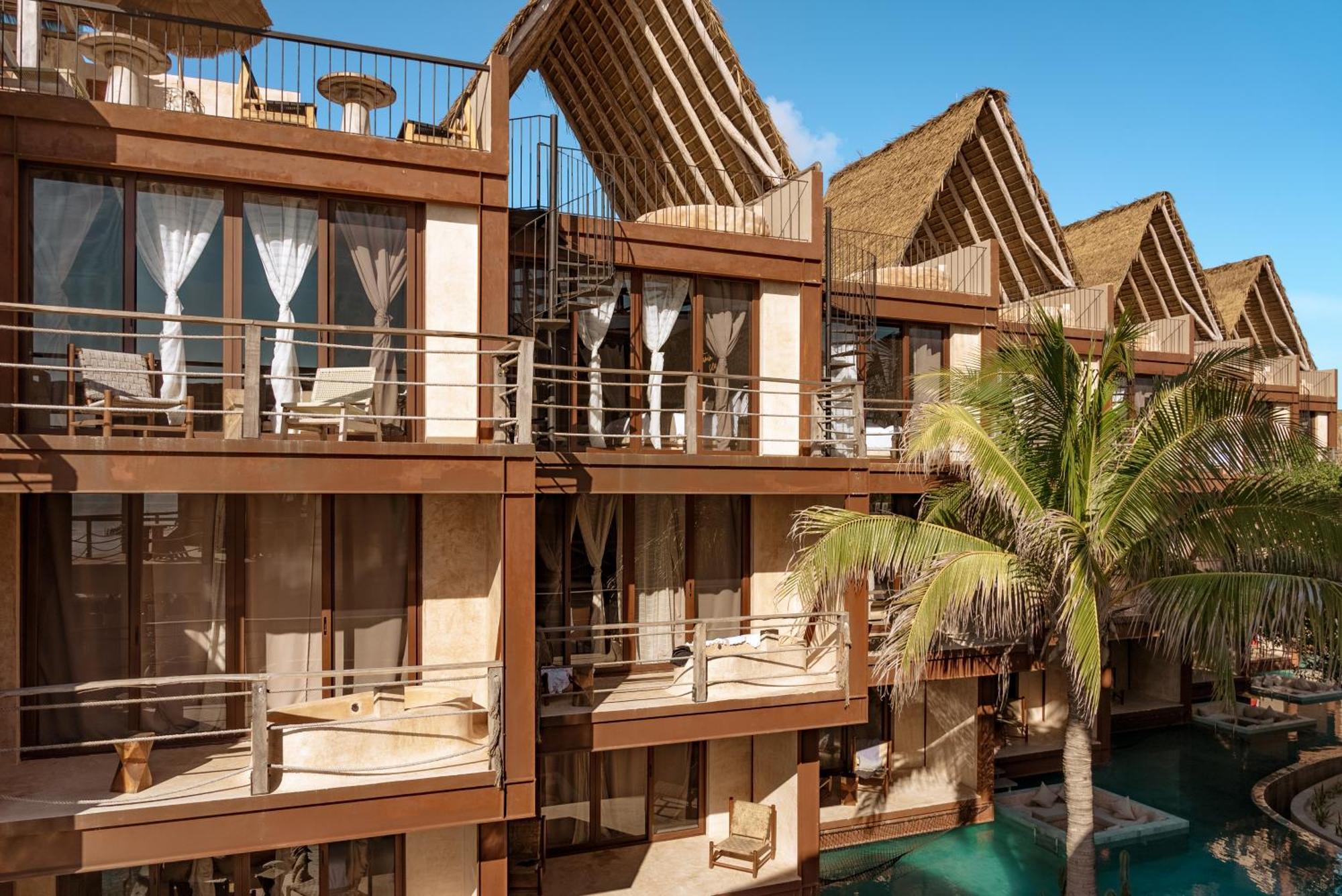 Awa Holbox Hotel Boutique - Beach Front Buitenkant foto