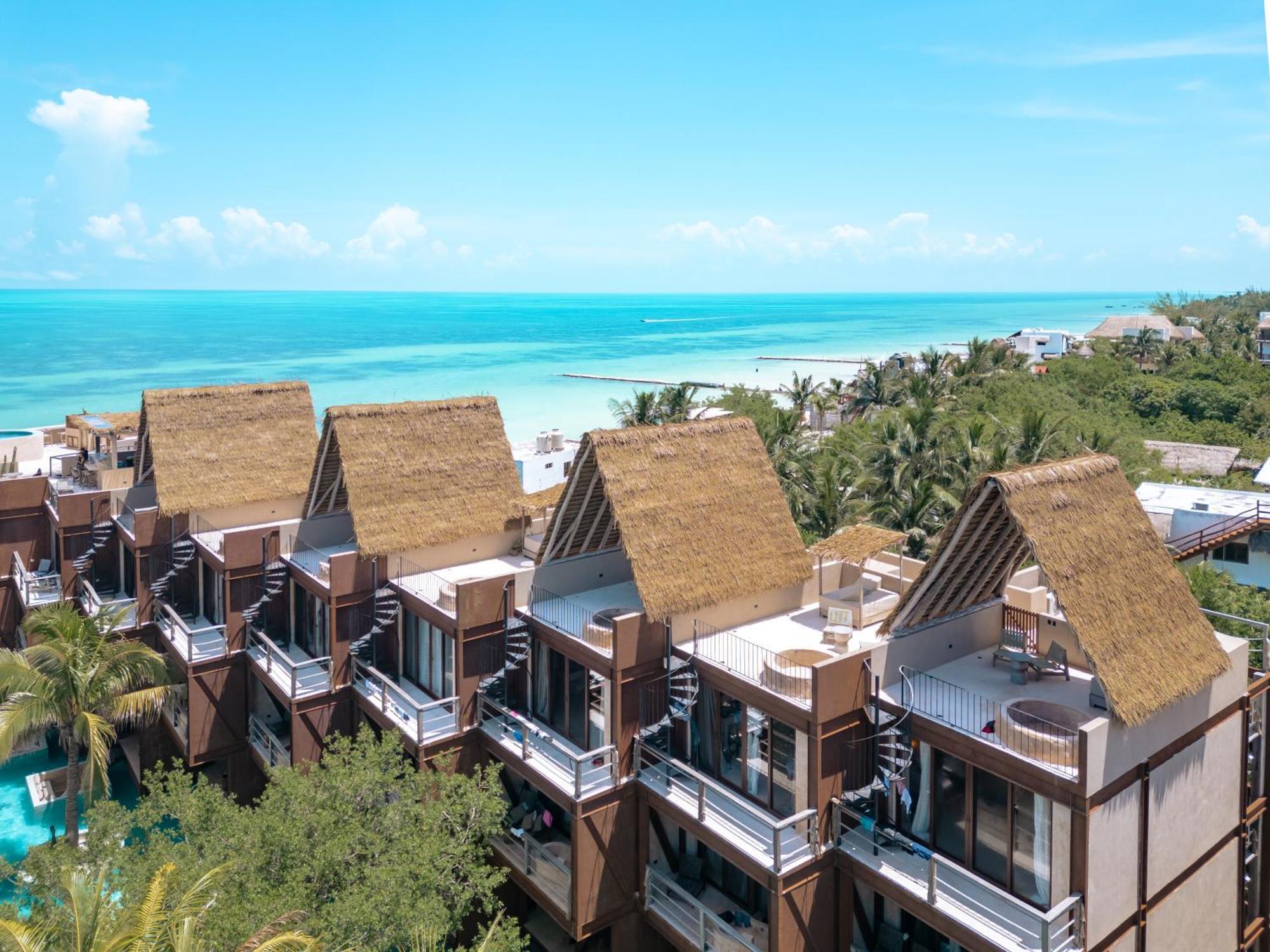 Awa Holbox Hotel Boutique - Beach Front Buitenkant foto