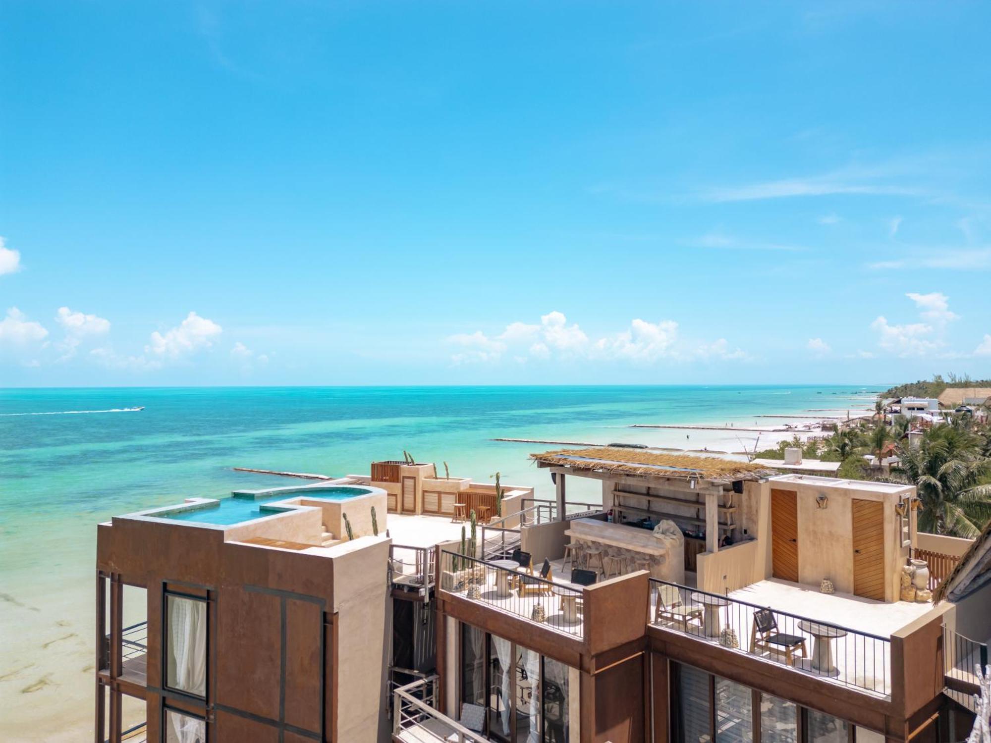 Awa Holbox Hotel Boutique - Beach Front Buitenkant foto