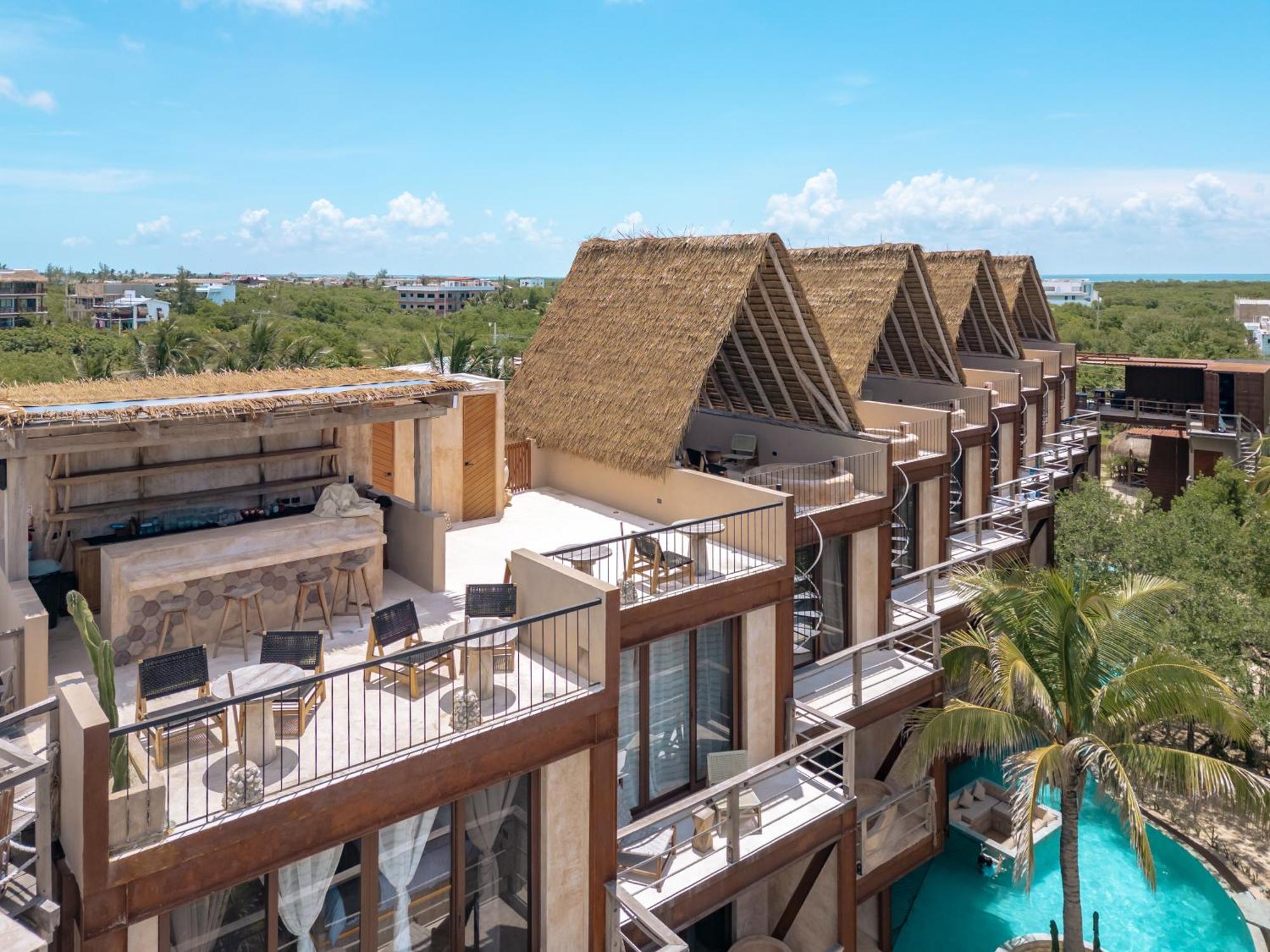 Awa Holbox Hotel Boutique - Beach Front Buitenkant foto