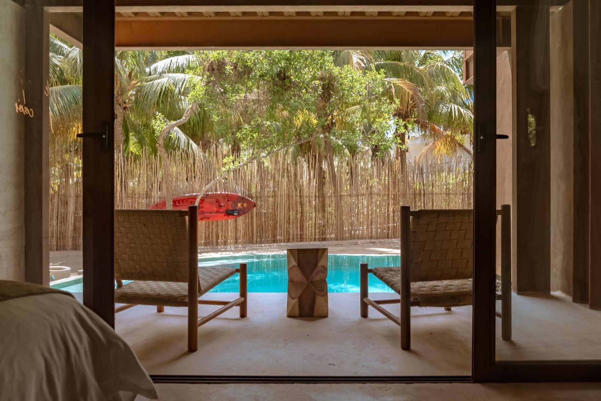 Awa Holbox Hotel Boutique - Beach Front Buitenkant foto